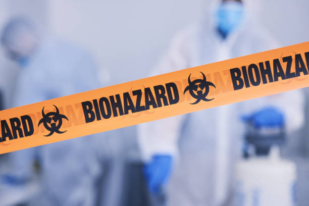 Professional Drug Lab Cleanup technician working in Wood River, IL